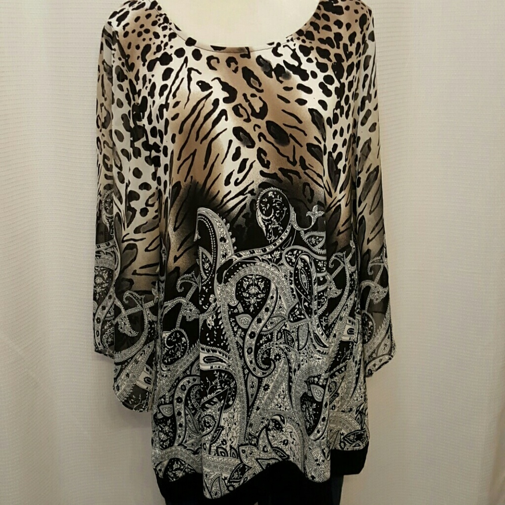 Animal Print Top